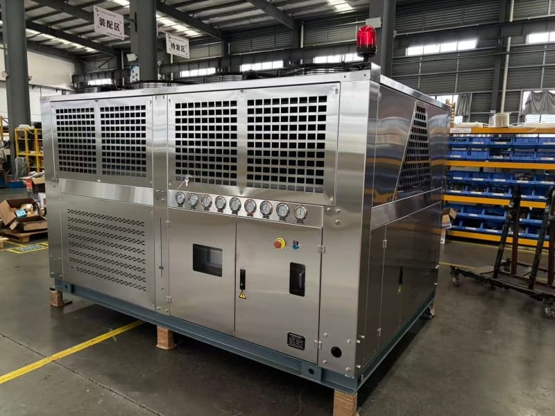 7℃Air cooled screw chiller